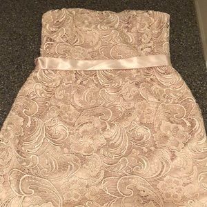 Adrianna Papell Lace Formal Short Dress